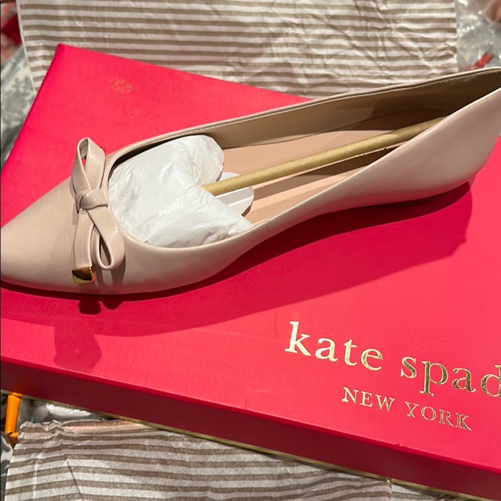 Kate Spade Nude flats